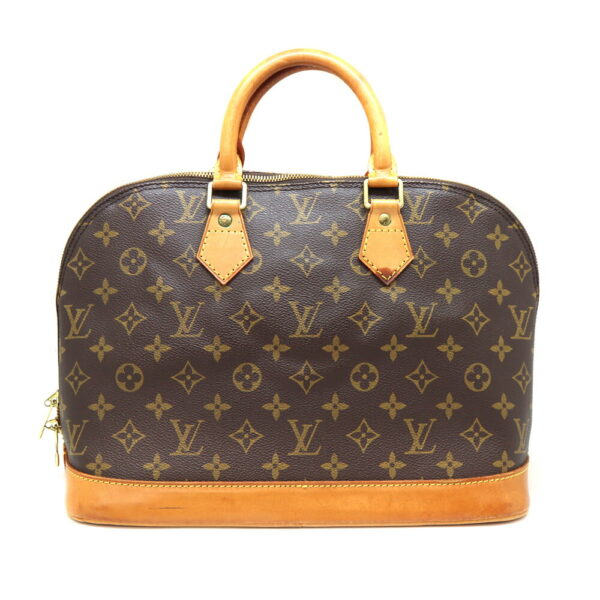 3565 1 Louis Vuitton Alma Handbag Monogram Brown