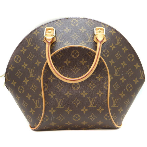 3586 1 Louis Vuitton Ellipse MM Handbag Monogram Canvas Brown