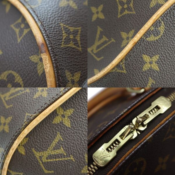 3586 10 Louis Vuitton Ellipse MM Handbag Monogram Canvas Brown