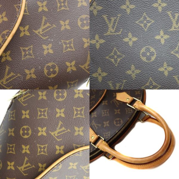 3586 11 Louis Vuitton Ellipse MM Handbag Monogram Canvas Brown