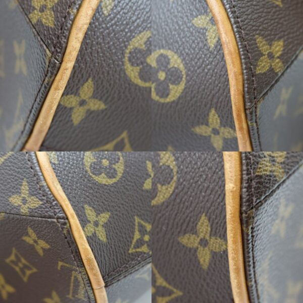 3586 9 Louis Vuitton Ellipse MM Handbag Monogram Canvas Brown