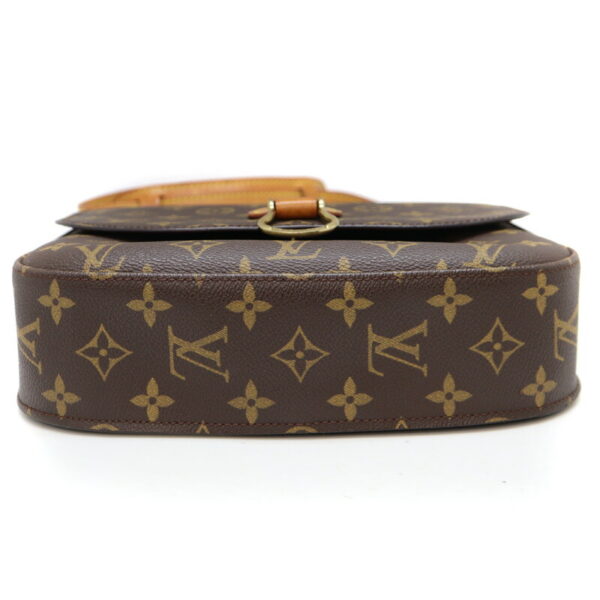 359 5 Louis Vuitton Saint Cloud Shoulder Bag Monogram Canvas Brown