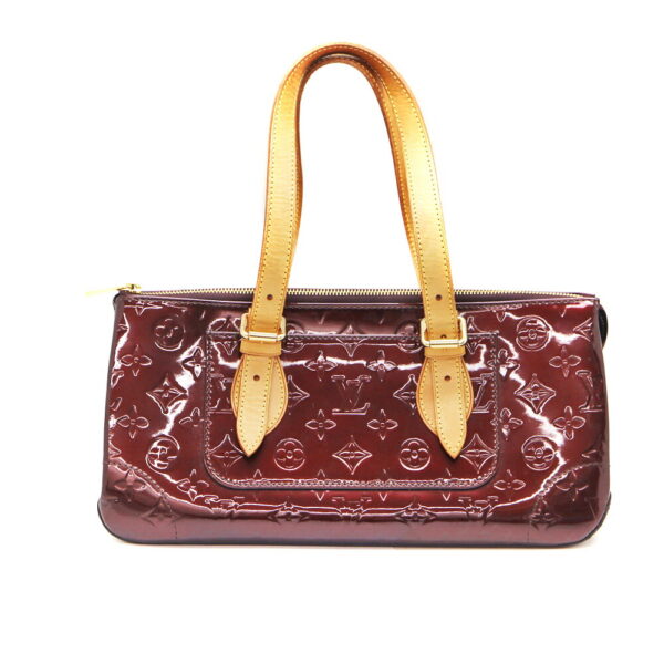 3592 1 Louis Vuitton Rosewood Avenue Handbag Vernis Purple