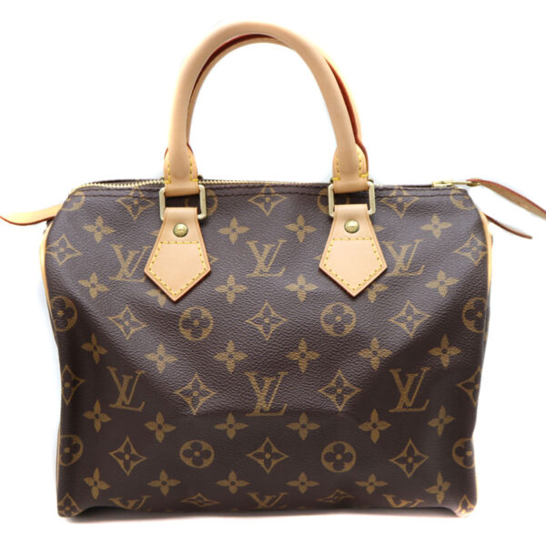 3648 1 Louis Vuitton Speedy 25 Handbag Canvas Brown