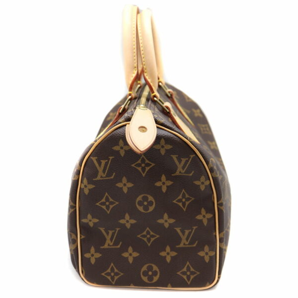 3648 4 Louis Vuitton Speedy 25 Handbag Canvas Brown