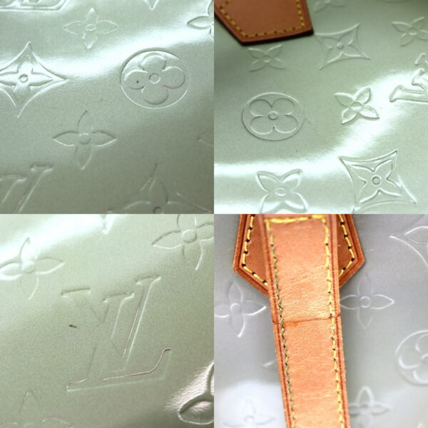 3667 11 Louis Vuitton Houston Handbag Monogram Vernis Gris Green