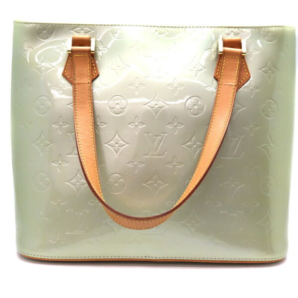 3667 2 Louis Vuitton Houston Handbag Monogram Vernis Gris Green