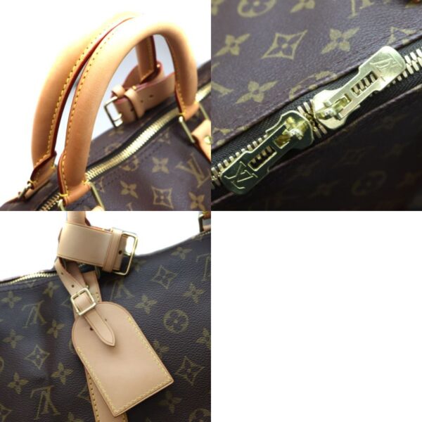 3738 10 Louis Vuitton Keepall 50 Bag Monogram Canvas Brown