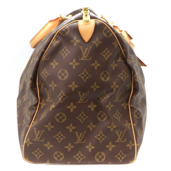 3738 3 Louis Vuitton Keepall 50 Bag Monogram Canvas Brown