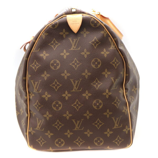 3738 4 Louis Vuitton Keepall 50 Bag Monogram Canvas Brown