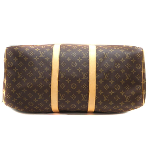 3738 5 Louis Vuitton Keepall 50 Bag Monogram Canvas Brown