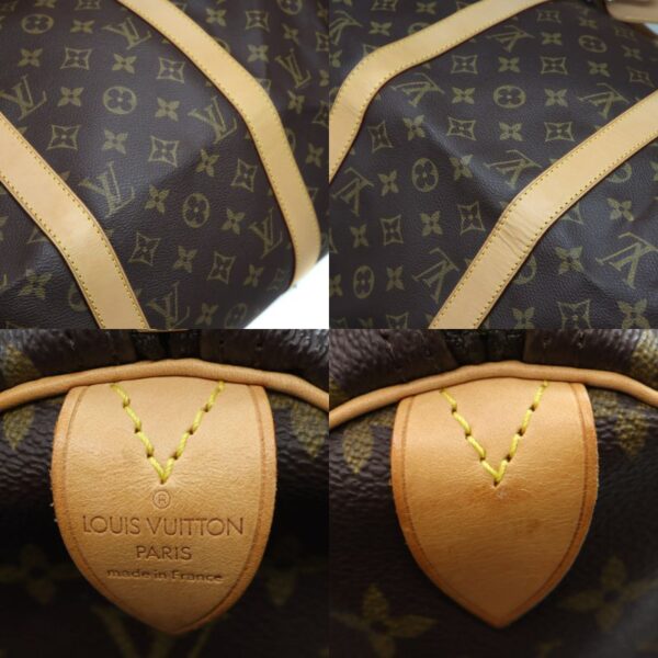 3738 9 Louis Vuitton Keepall 50 Bag Monogram Canvas Brown