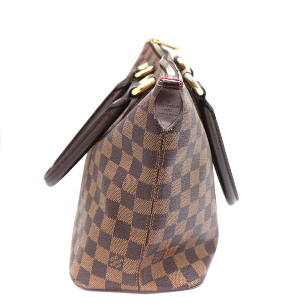 3773 4 Louis Vuitton Saleya PM Tote Bag Damier Ebene Canvas Brown