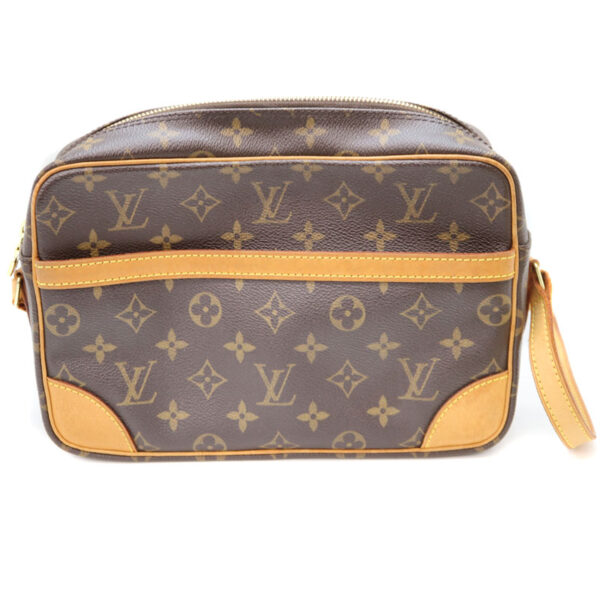 3795 1 Louis Vuitton Trocadero 27 Shoulder Bag Canvas Brown