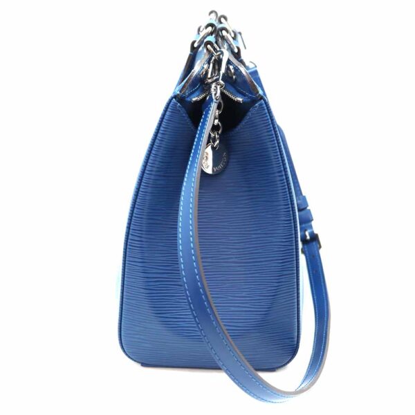 3796 4 Louis Vuitton Blair MM 2WAY Bag Epi Leather Blue