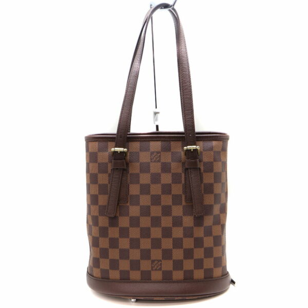 3818 1 Louis Vuitton Male Handbag Damier Canvas Ebene Brown