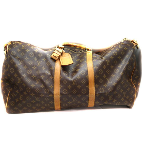 3894 1 Louis Vuitton Keepall Bandouliere 60 Bag Monogram Canvas