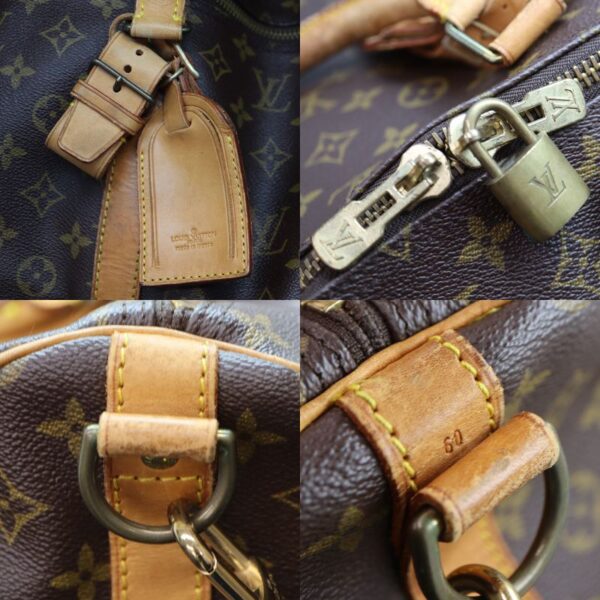 3894 11 Louis Vuitton Keepall Bandouliere 60 Bag Monogram Canvas