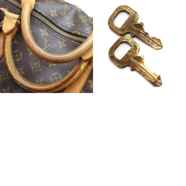 3894 14 Louis Vuitton Keepall Bandouliere 60 Bag Monogram Canvas