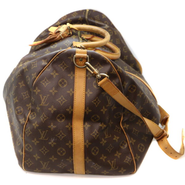 3894 4 Louis Vuitton Keepall Bandouliere 60 Bag Monogram Canvas