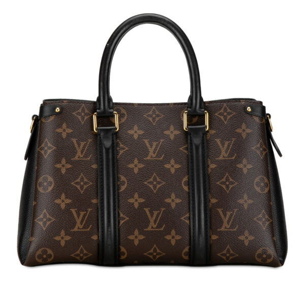 3a3u7if9iv37ok8b 3 Louis Vuitton Monogram Soufflo NV BB Handbag Brown Black