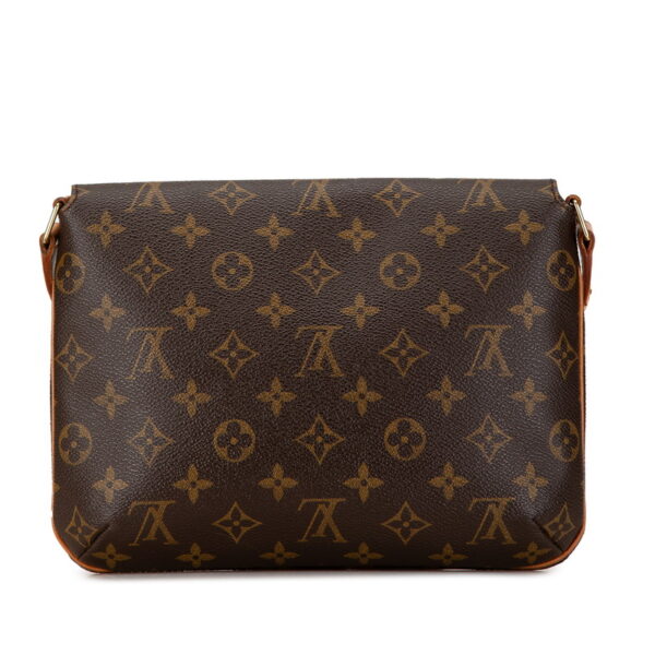 3oh3qx3lbecvlz1q 3 Louis Vuitton Monogram Musette Tango Shoulder Bag Brown