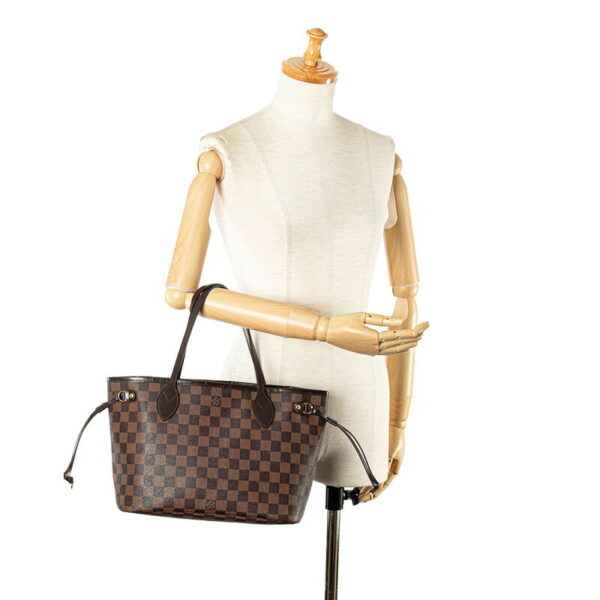 3q0ugtjdhgf0k2ig 11 Louis Vuitton Damier Neverfull PM Tote Bag Brown