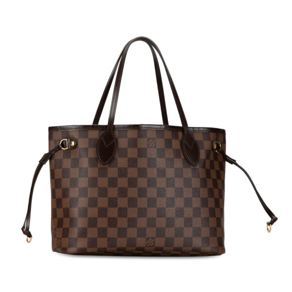 3q0ugtjdhgf0k2ig 2 Louis Vuitton Damier Neverfull PM Tote Bag Brown