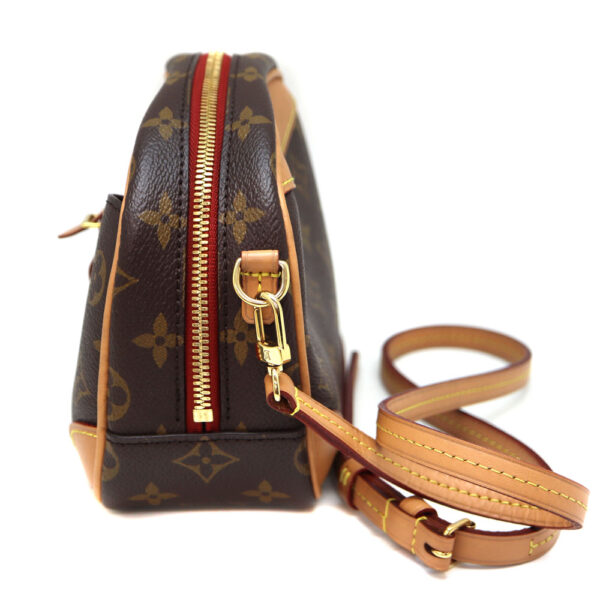 4031 3 Louis Vuitton Deauville Mini Shoulder Bag Canvas Brown