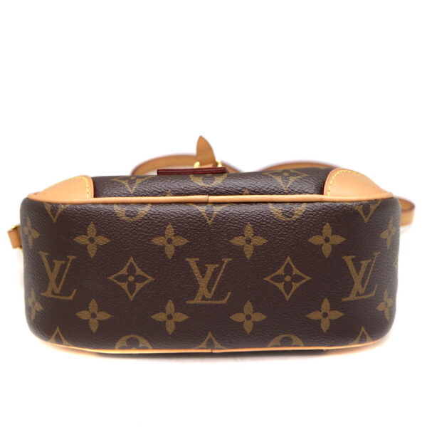 4031 5 Louis Vuitton Deauville Mini Shoulder Bag Canvas Brown