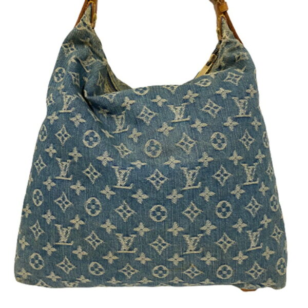 41 20230925 Louis Vuitton Baggy GM Handbag Monogram Denim Blue