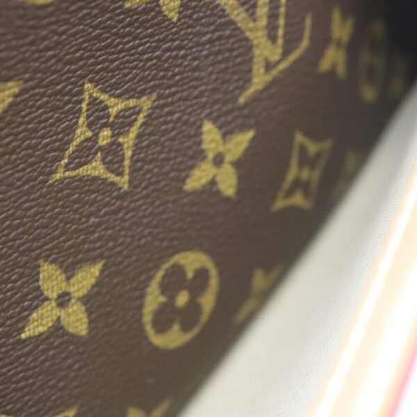 4218 9 Louis Vuitton Reporter PM Shoulder Bag Monogram Canvas Brown