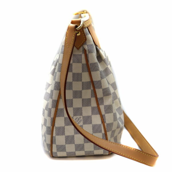 4262 3 Louis Vuitton Syracuse MM Shoulder Bag Damier Canvas Azur White