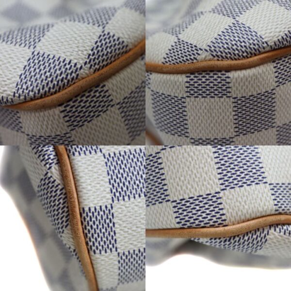 4262 9 Louis Vuitton Syracuse MM Shoulder Bag Damier Canvas Azur White