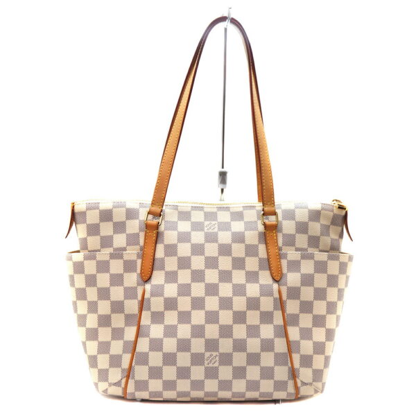 4330 1 Louis Vuitton Totally PM Tote Bag Damier Canvas White