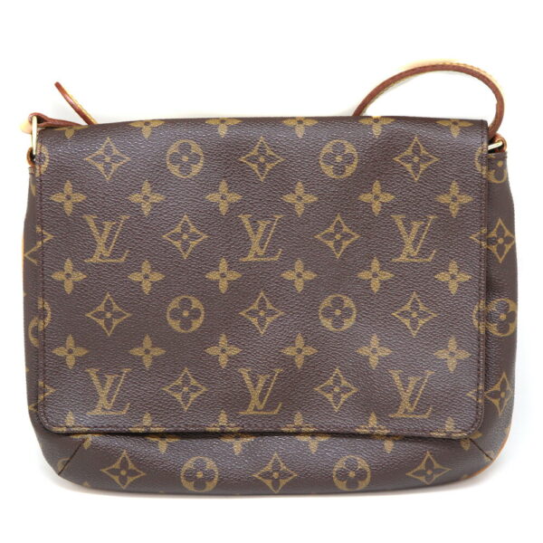 4351 1 Louis Vuitton Musette Tango Shoulder Bag Monogram Canvas