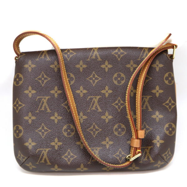 4351 2 Louis Vuitton Musette Tango Shoulder Bag Monogram Canvas