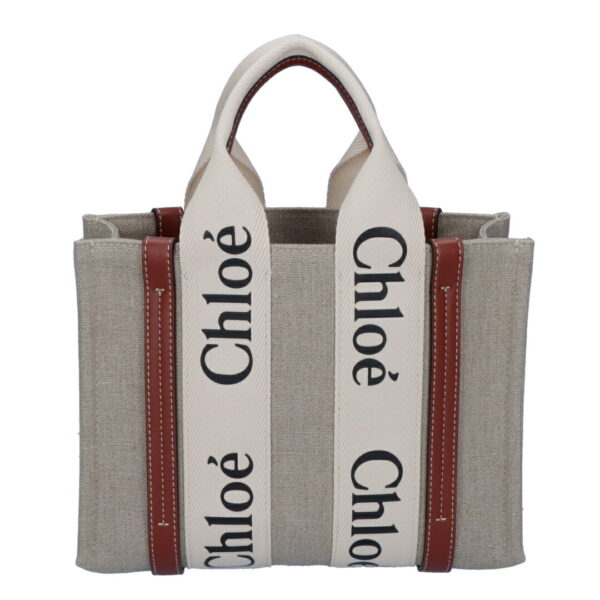 43607860a Chloe Woody Small Tote Bag Beige