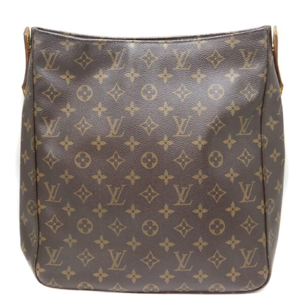 4363 2 Louis Vuitton Looping GM Bag Monogram Canvas Brown