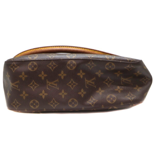 4363 5 Louis Vuitton Looping GM Bag Monogram Canvas Brown