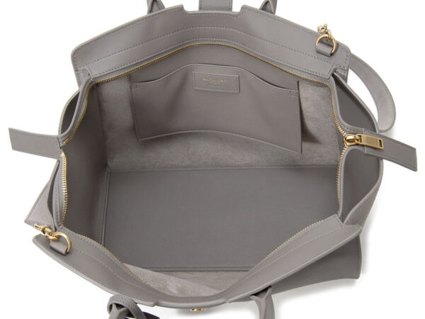 436832 bj5xw 1202 2 Saint Laurent Tote Bag Fog Gray