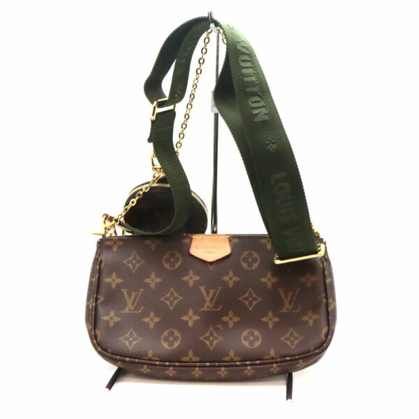 4395 2 Louis Vuitton Multi Pochette Accessory Bag Monogram Canvas Brown