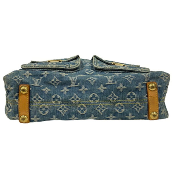 44 20230925 Louis Vuitton Baggy GM Handbag Monogram Denim Blue