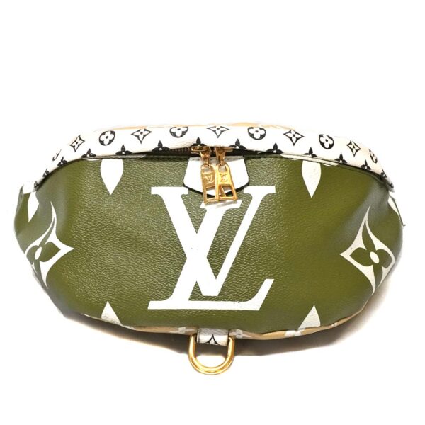 4420 1 Louis Vuitton Giant Bum Bag Body Bag Khaki Green