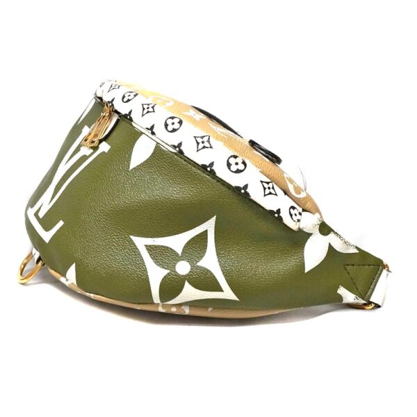 4420 2 Louis Vuitton Giant Bum Bag Body Bag Khaki Green