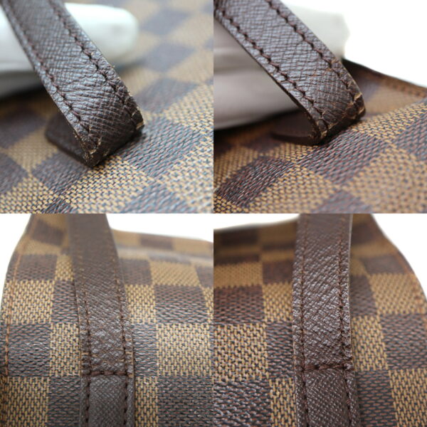 4465 8 Louis Vuitton Pimlico Shoulder Bag Damier Canvas Ebene Brown