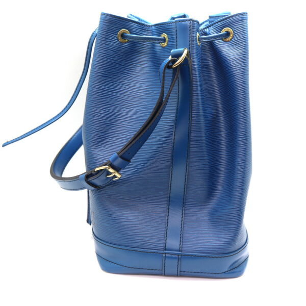 4483 3 Louis Vuitton Noe Shoulder Bag Epi Blue