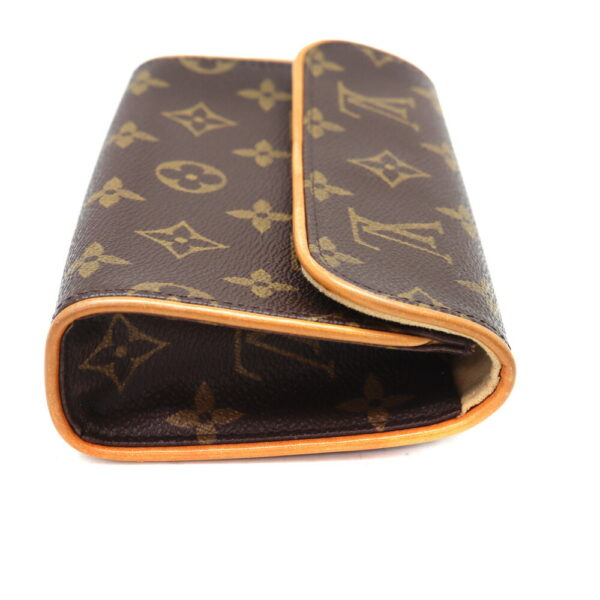 4485 3 Louis Vuitton Pochette Florentine Monogram Canvas Brown