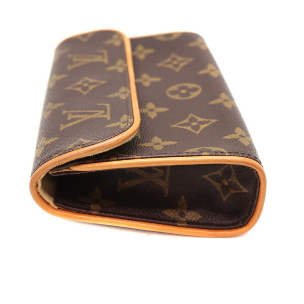 4485 4 Louis Vuitton Pochette Florentine Monogram Canvas Brown