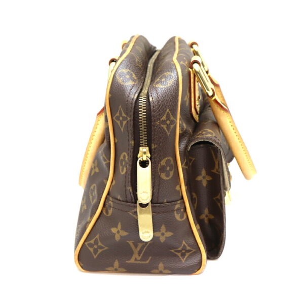 4501 4 Louis Vuitton Manhattan PM Handbag Monogram Canvas Brown